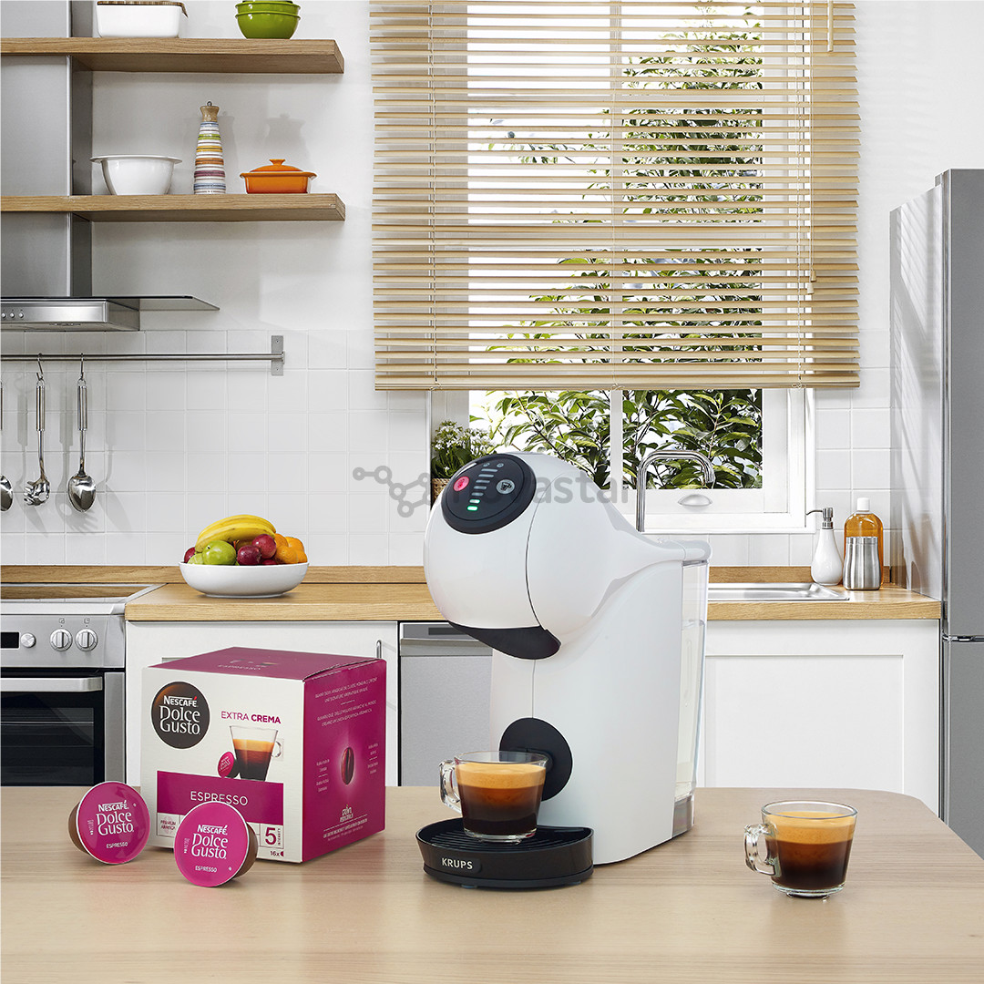 Kapsulinis kavos aparatas Krups NESCAFÉ® Dolce Gusto® Genio S, baltas