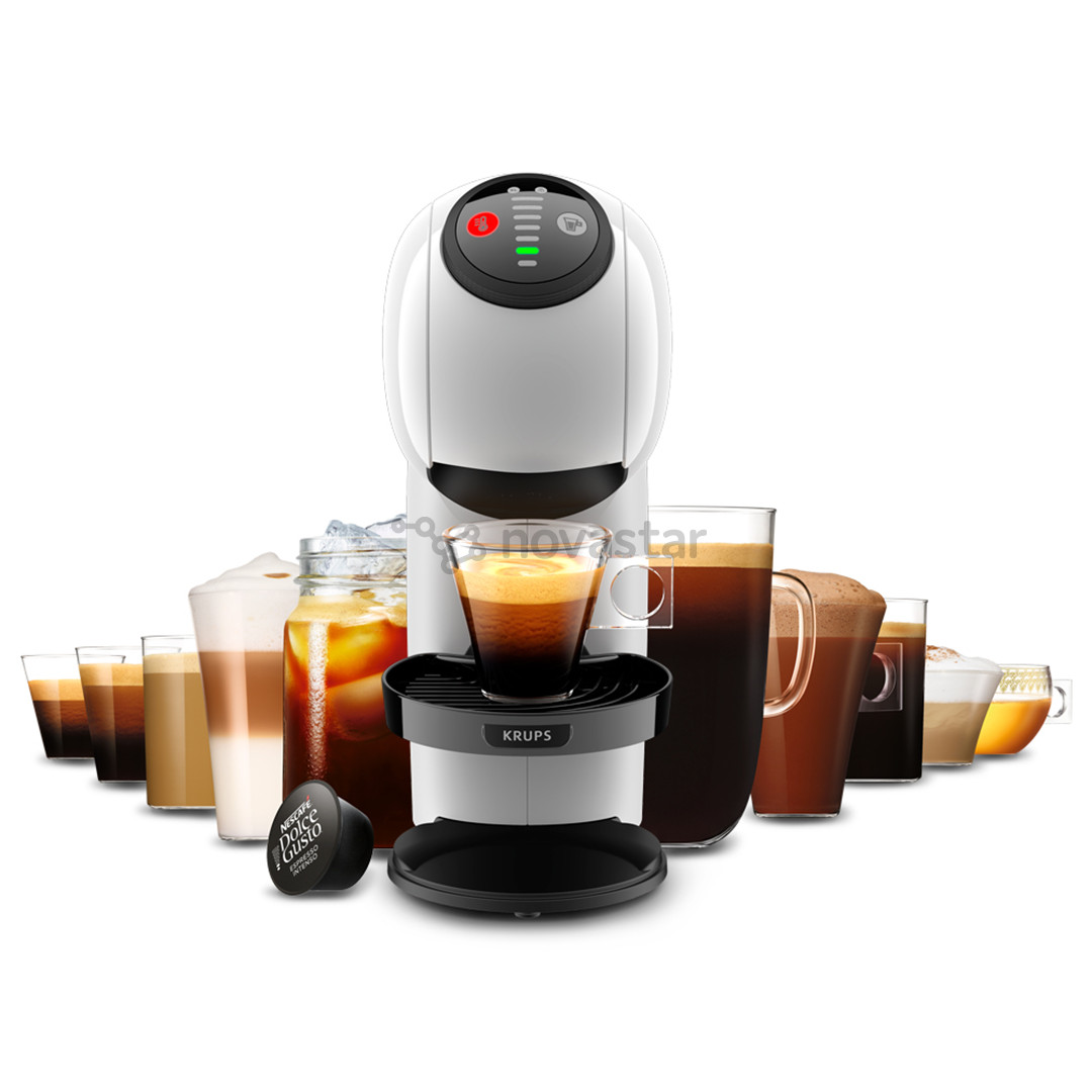 Kapsulinis kavos aparatas Krups NESCAFÉ® Dolce Gusto® Genio S, baltas