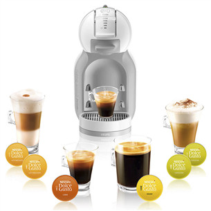 Krups NESCAFÉ® Dolce Gusto® Mini Me, pilkas/juodas - Kapsulinis kavos aparatas
