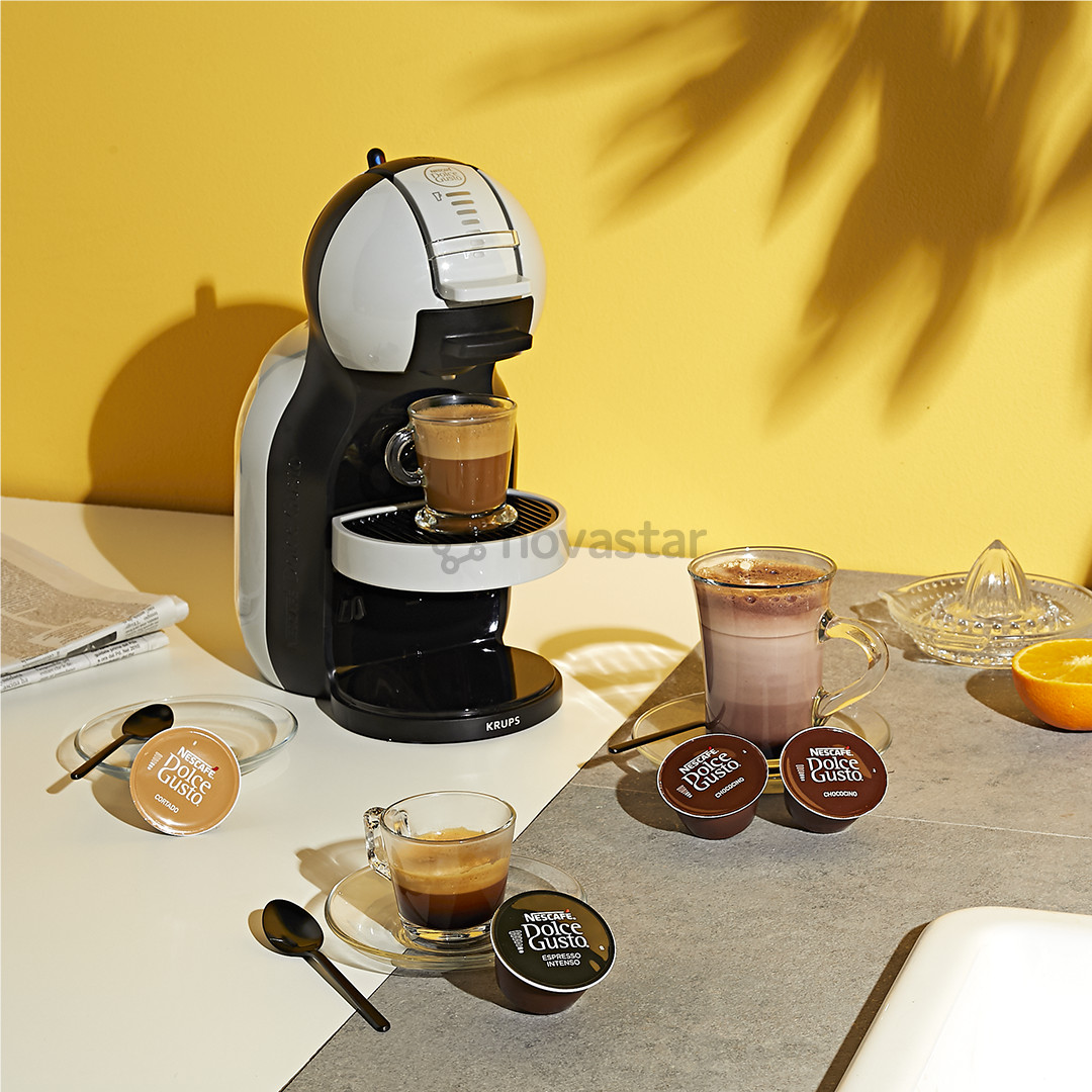 Krups NESCAFÉ® Dolce Gusto® Mini Me, pilkas/juodas - Kapsulinis kavos aparatas