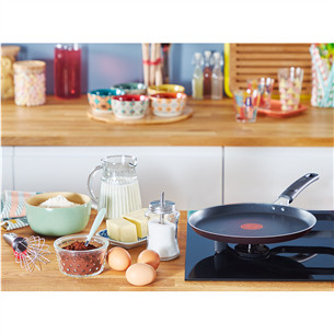 Tefal Simple Cook, 25 cm, juoda - Blynų keptuvė