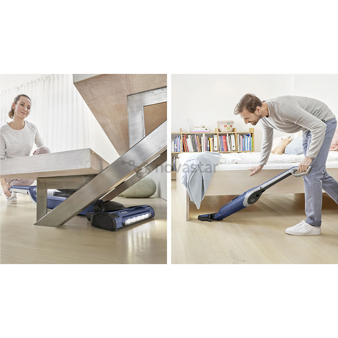 Bosch, Series 4, Flexxo Gen2, mėlyna - Belaidis dulkių siurblys