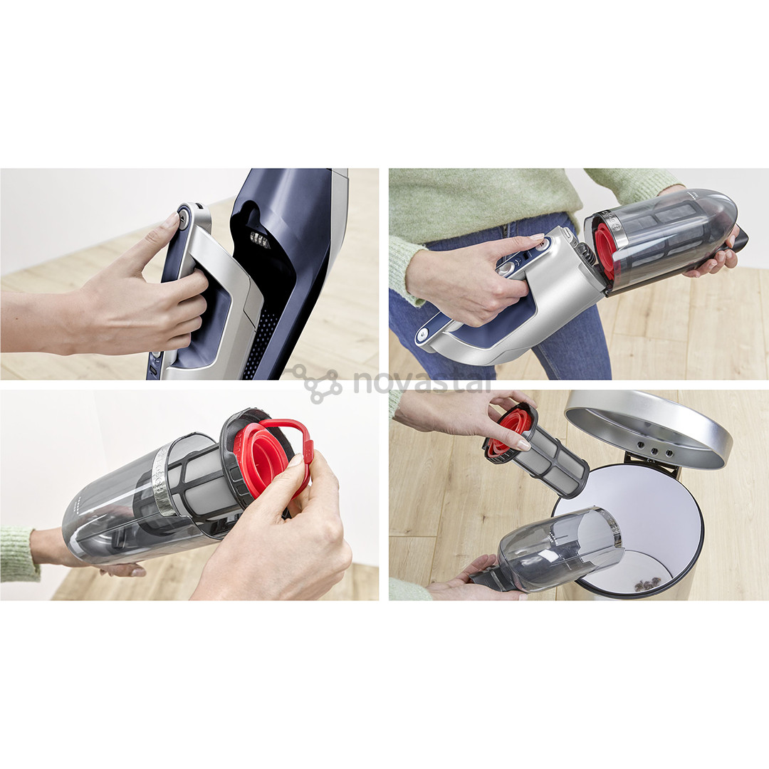 Bosch, Series 4, Flexxo Gen2, mėlyna - Belaidis dulkių siurblys