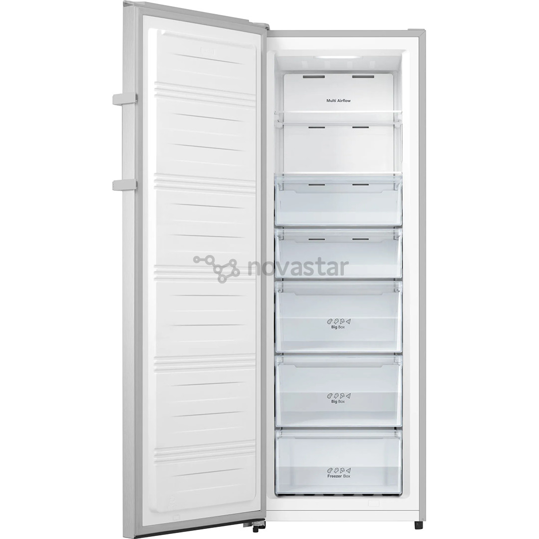 Hisense, NoFrost, 240 L, aukštis 172 cm, sidabro spalvos - Šaldiklis