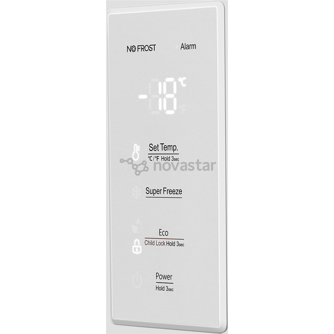 Hisense, NoFrost, 240 L, aukštis 172 cm, sidabro spalvos - Šaldiklis