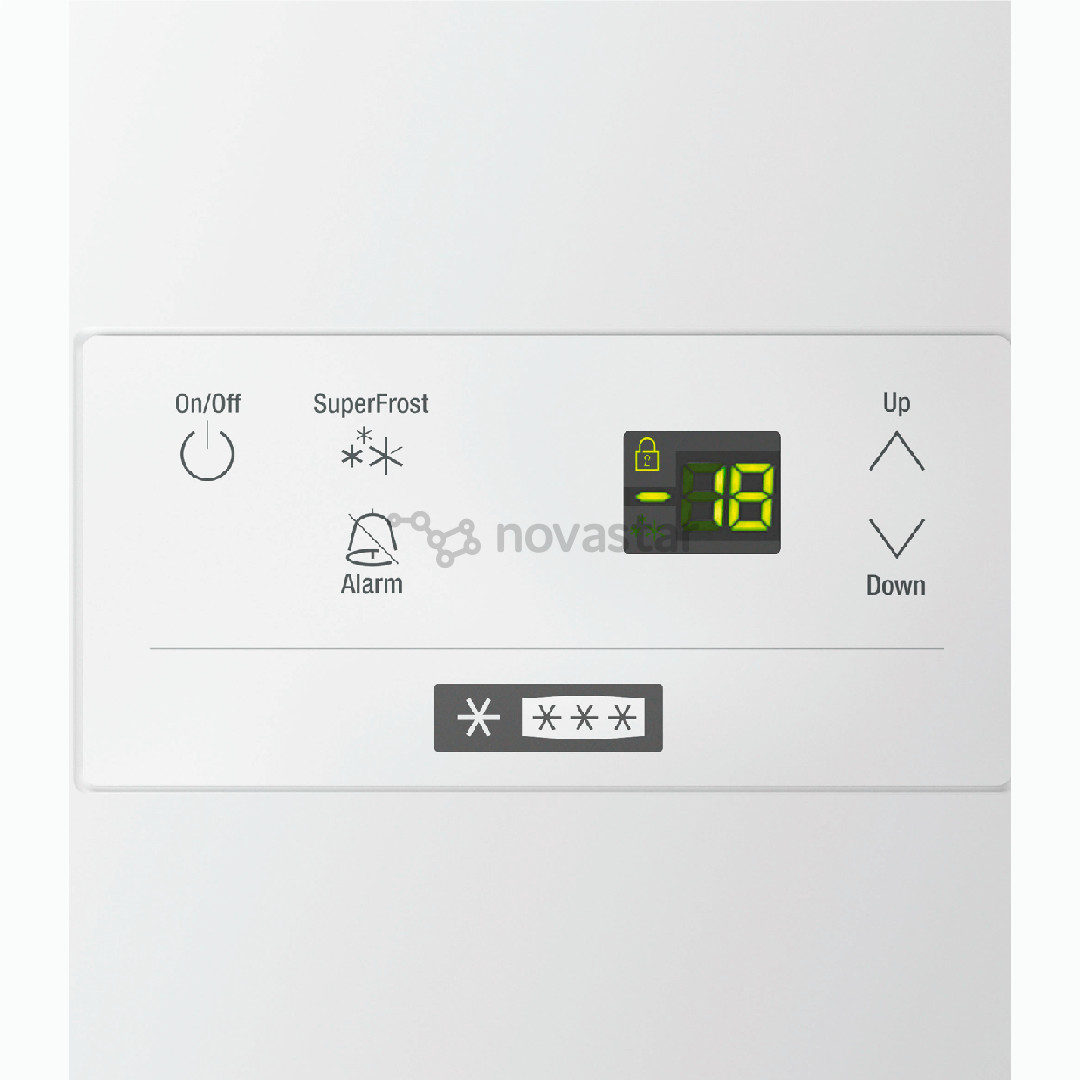 Šaldiklis Liebherr, SmartFrost 353 L, plotis 125,5 cm, baltas