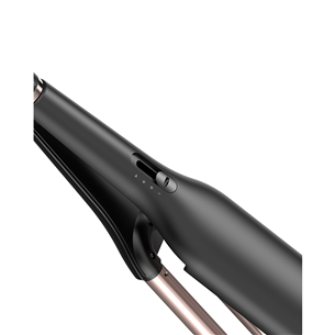 Plaukų garbanojimo žnyplės GA.MA X-Waves Keration, 160-220 °C, juodos