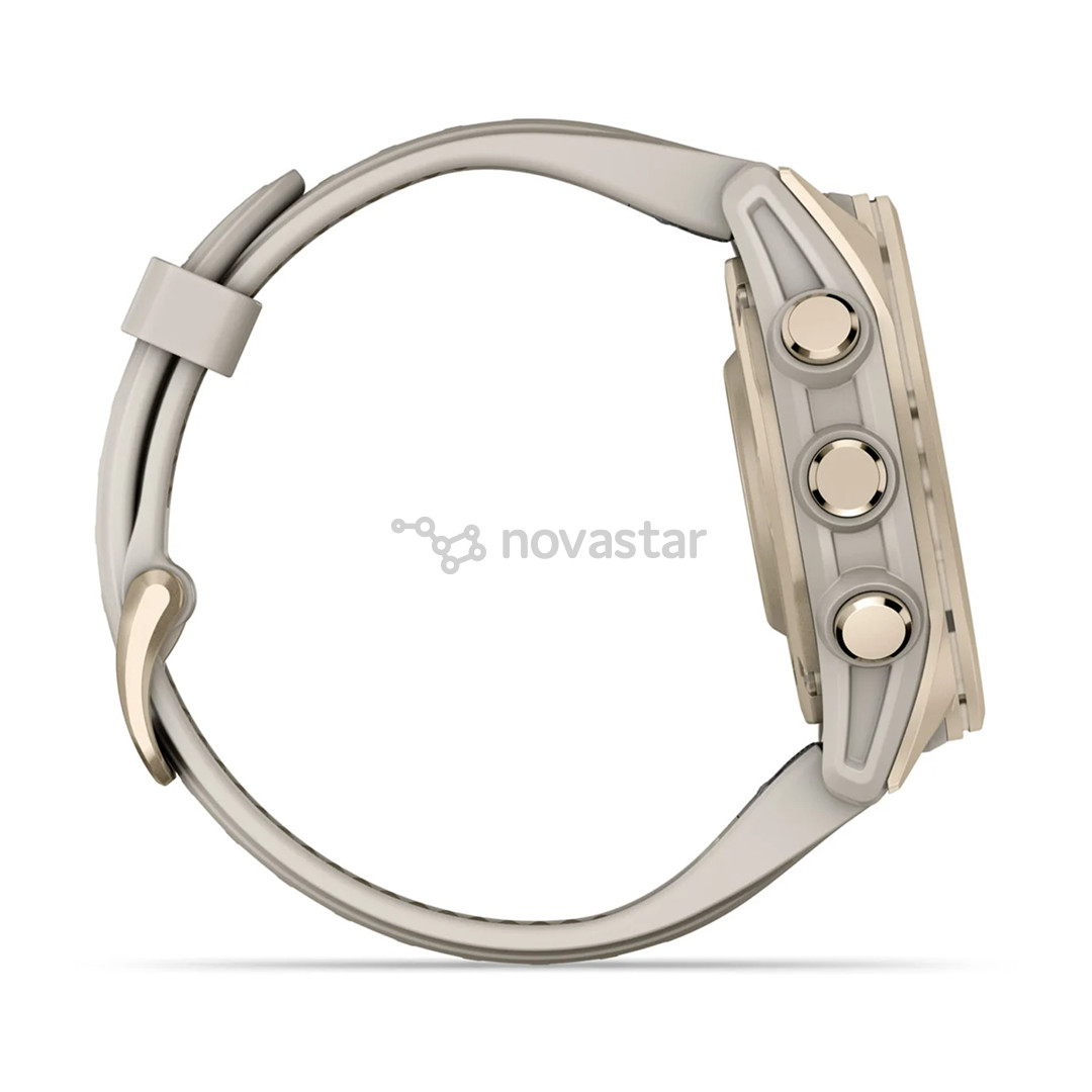 Garmin Fenix 8 Sapphire, 43 mm, aukso spalvos - Išmanusis laikrodis