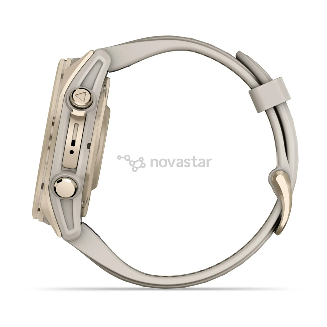 Garmin Fenix 8 Sapphire, 43 mm, aukso spalvos - Išmanusis laikrodis