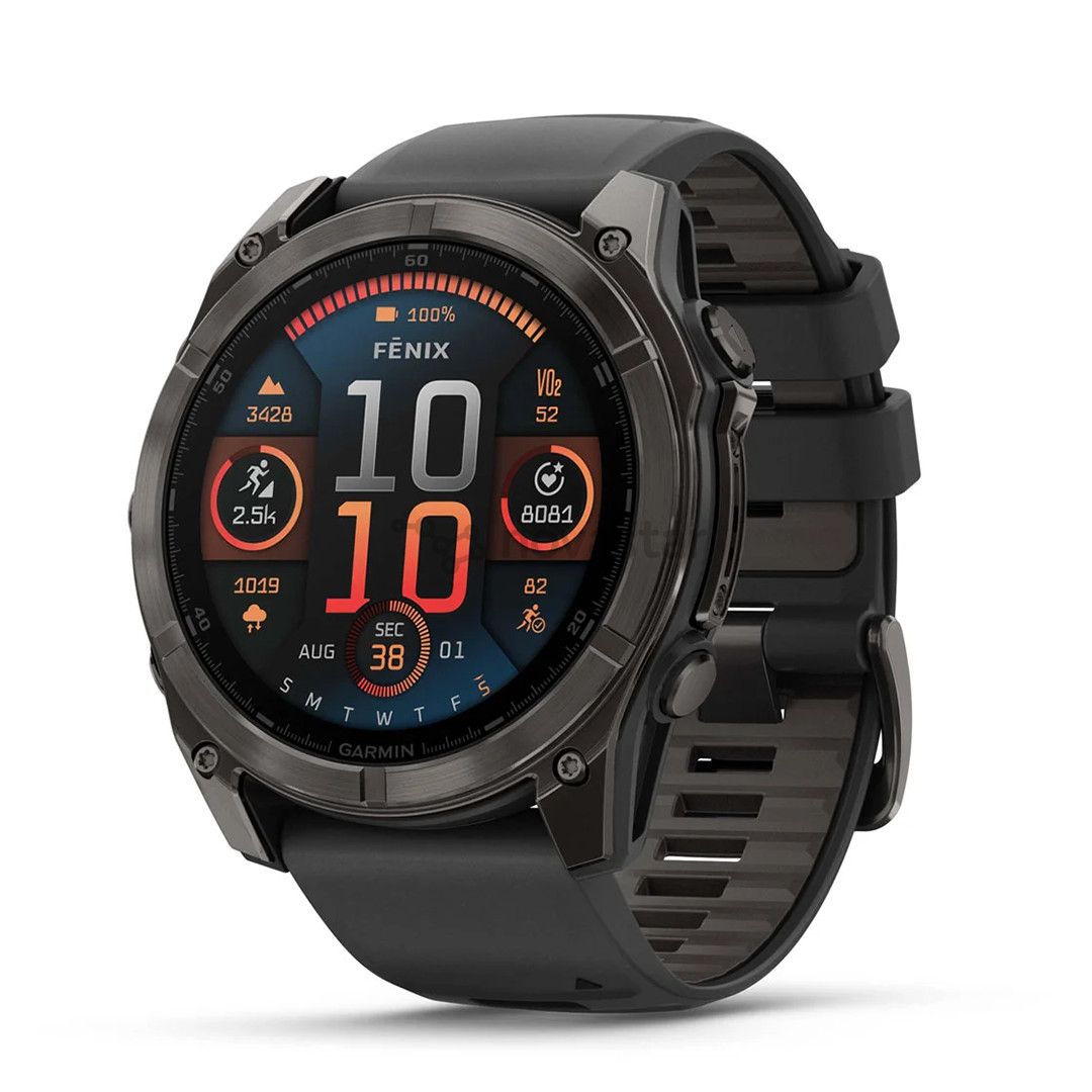 Garmin Fenix 8 Sapphire, 51 mm, pilkas - Išmanusis laikrodis