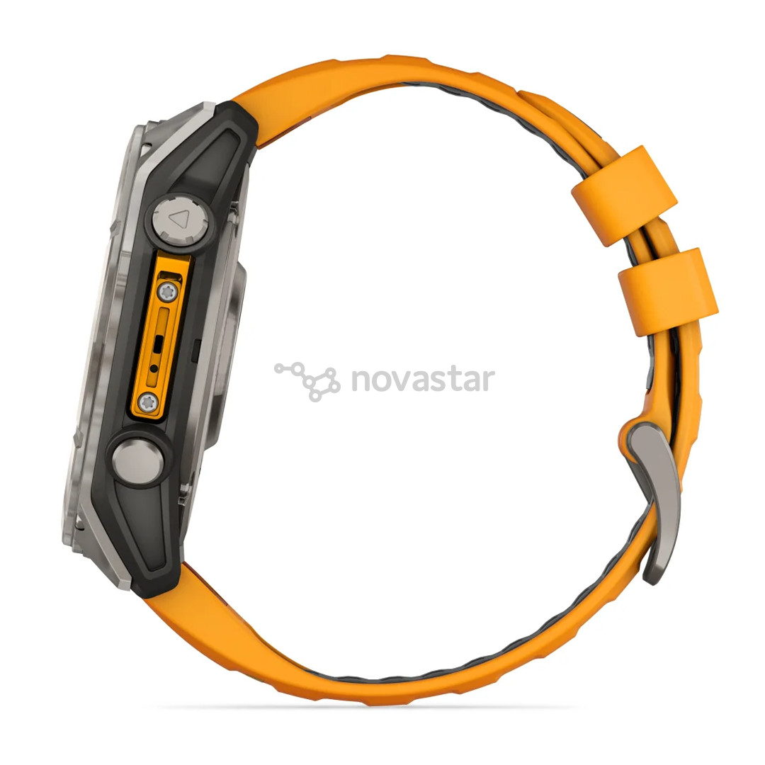 Garmin Fenix 8 Sapphire, 51 mm, titano spalvos - Išmanusis laikrodis