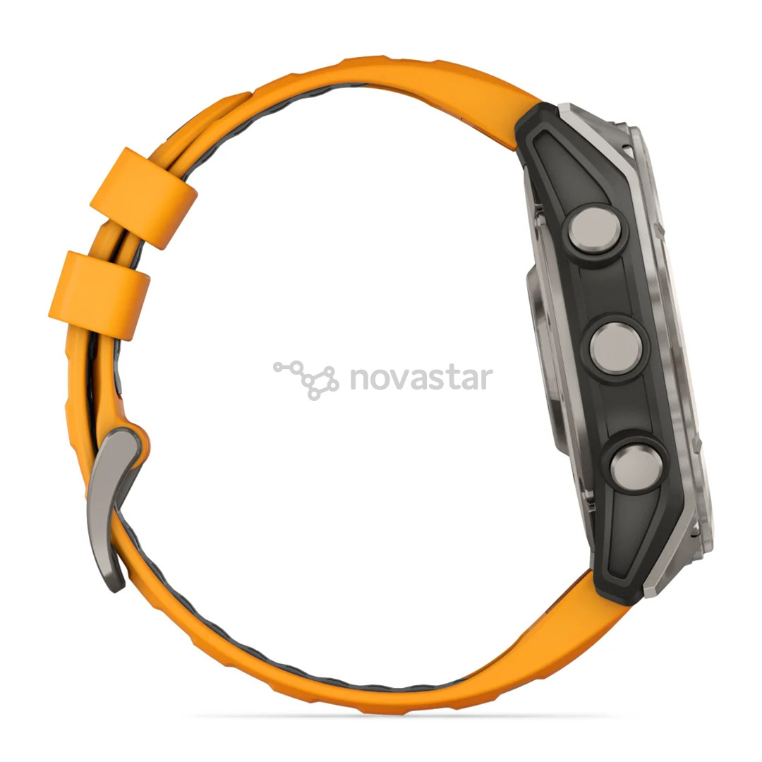 Garmin Fenix 8 Sapphire, 51 mm, titano spalvos - Išmanusis laikrodis