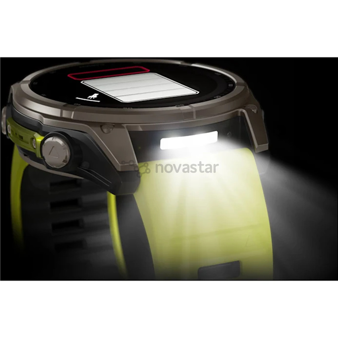 Garmin Fenix 8 Sapphire Solar, 51 mm, titan/yellow - Sports watch