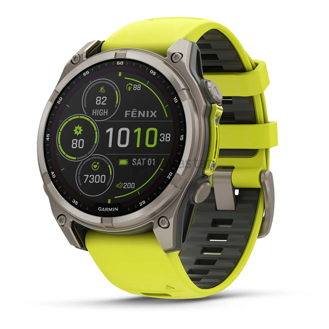 Garmin Fenix 8 Sapphire Solar, 47 mm, titanium - Sports watch