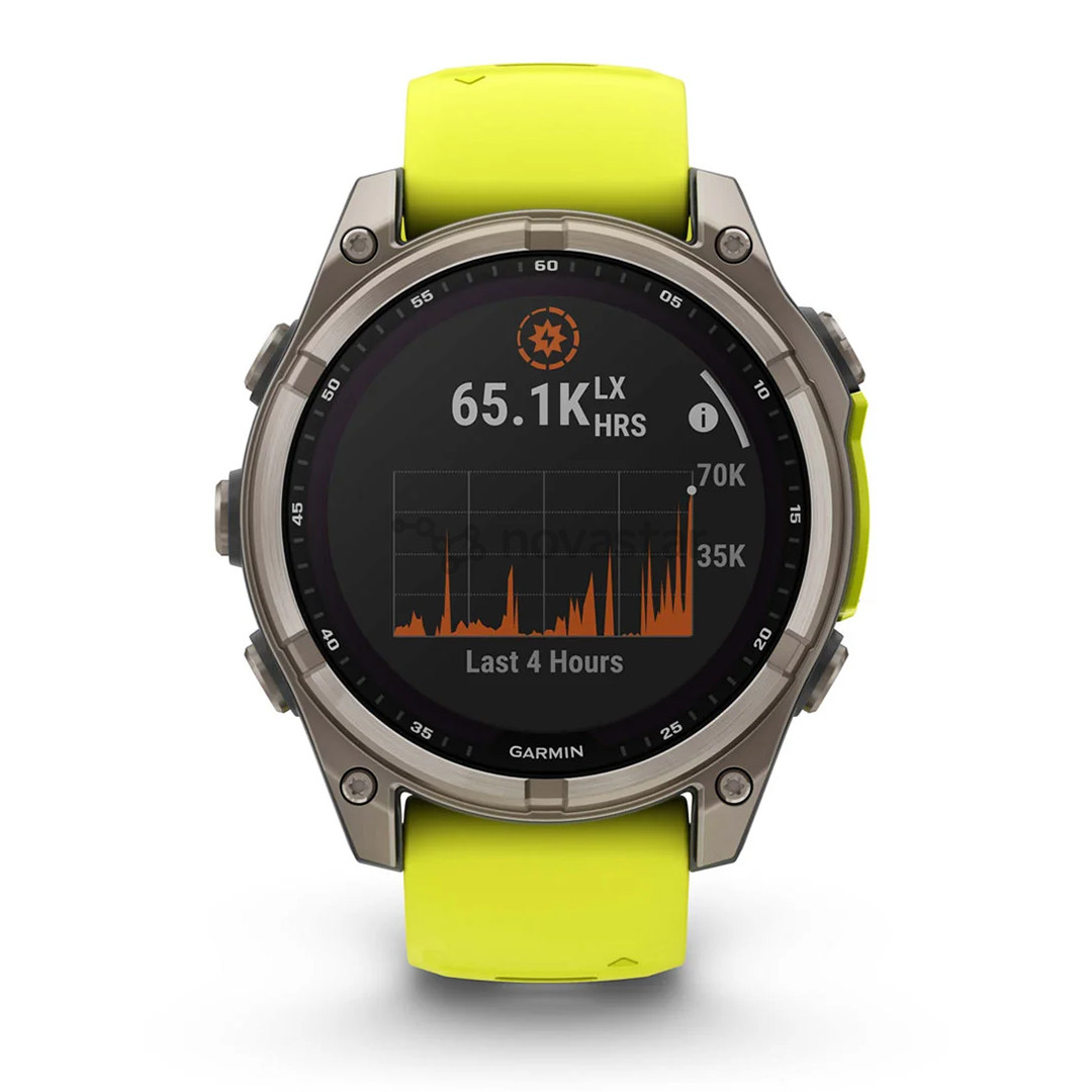 Garmin Fenix 8 Sapphire Solar, 47 mm, titanium - Sports watch