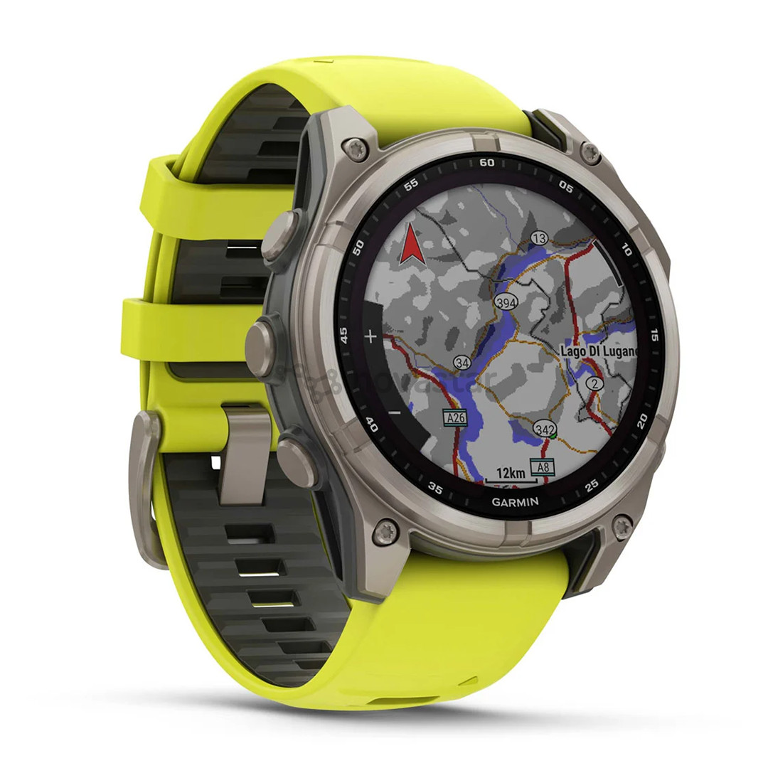 Garmin Fenix 8 Sapphire Solar, 47 mm, titanium - Sports watch