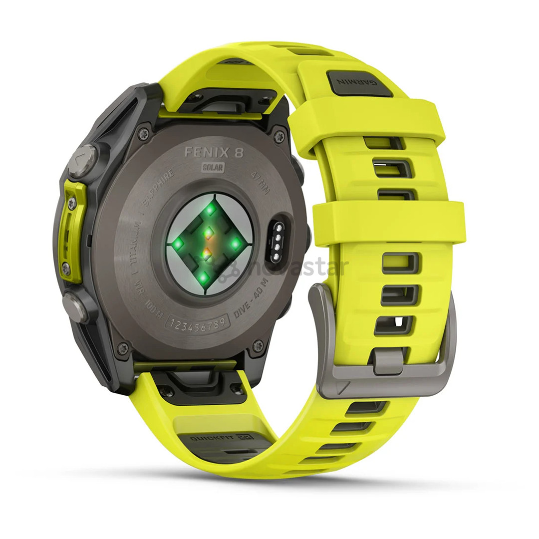 Garmin Fenix 8 Sapphire Solar, 47 mm, titanium - Sports watch