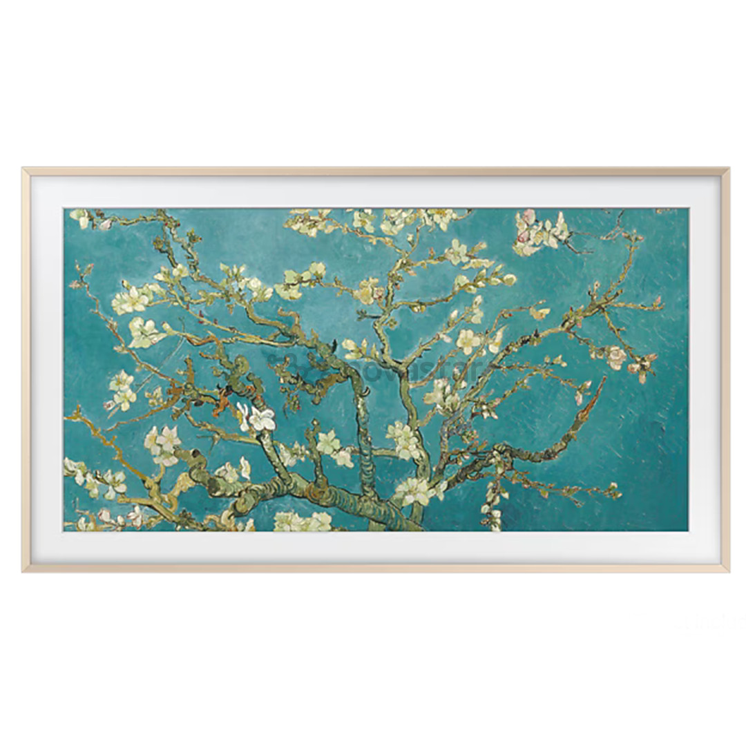 Samsung The Frame (2024), 43", sand gold - Customizable Bezel