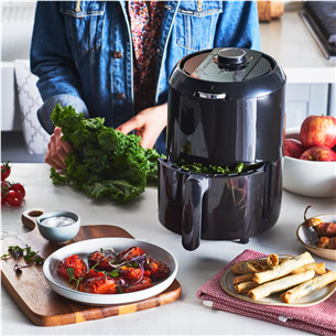 Karšto oro gruzdintuvė Tefal EasyFry Compact, 1030 W, juoda