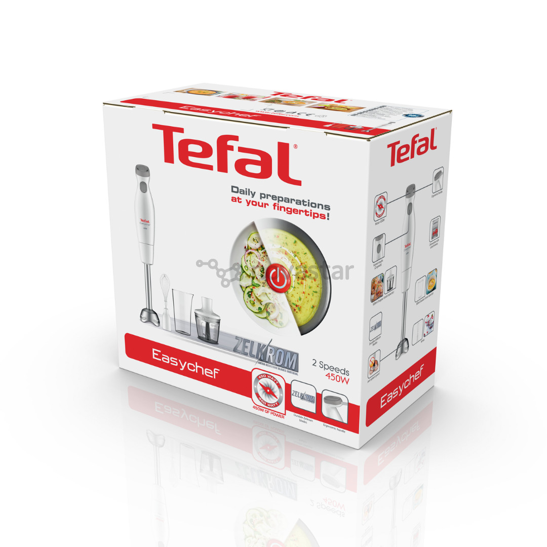 Tefal Easychef, 450 W, baltas - Trintuvas