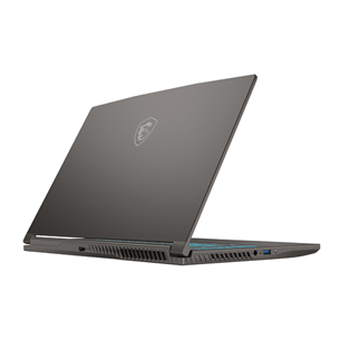 MSI Thin 15, 15,6'', FHD, 144 Hz, i7, 16 GB, 512 GB, RTX 3050, cosmos gray - Notebook