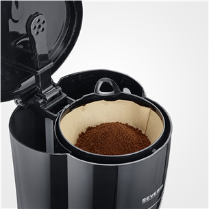Severin, 900 Вт, черный - Капельная кофеварка