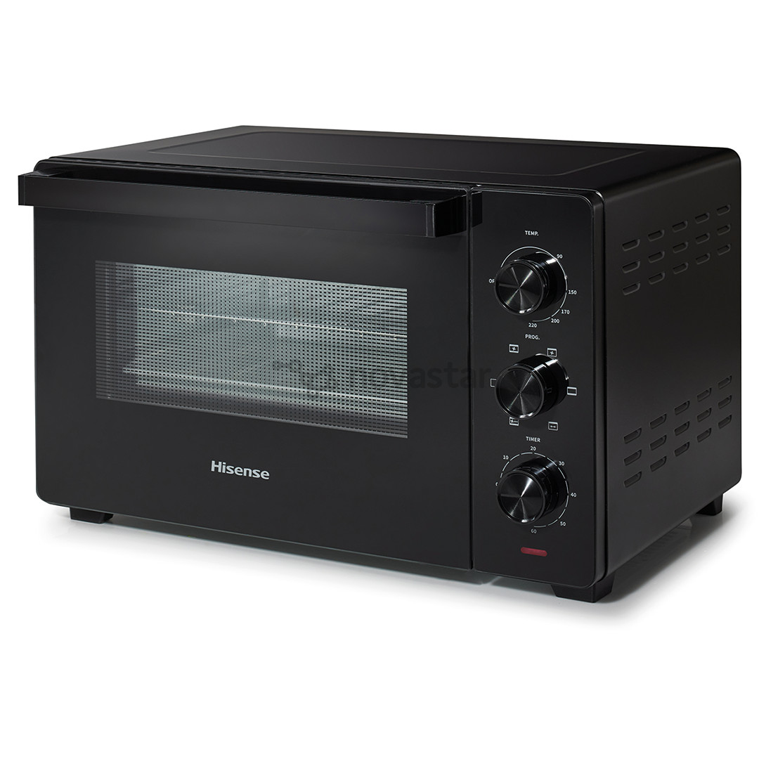 Hisense, 30 L, 1600 W, juoda - Mini orkaitė