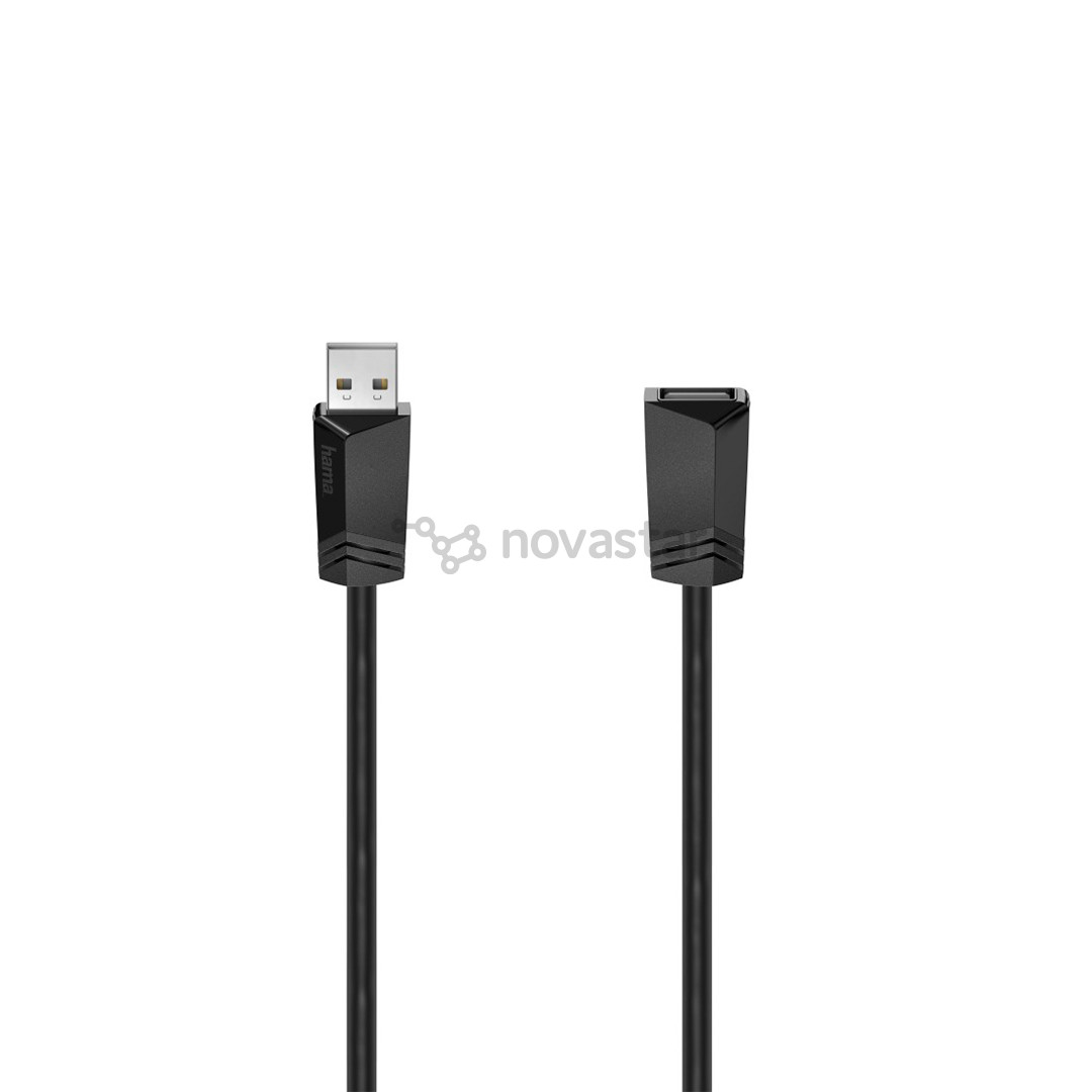 Hama USB Extension Cable, 5 м, черный - Кабель