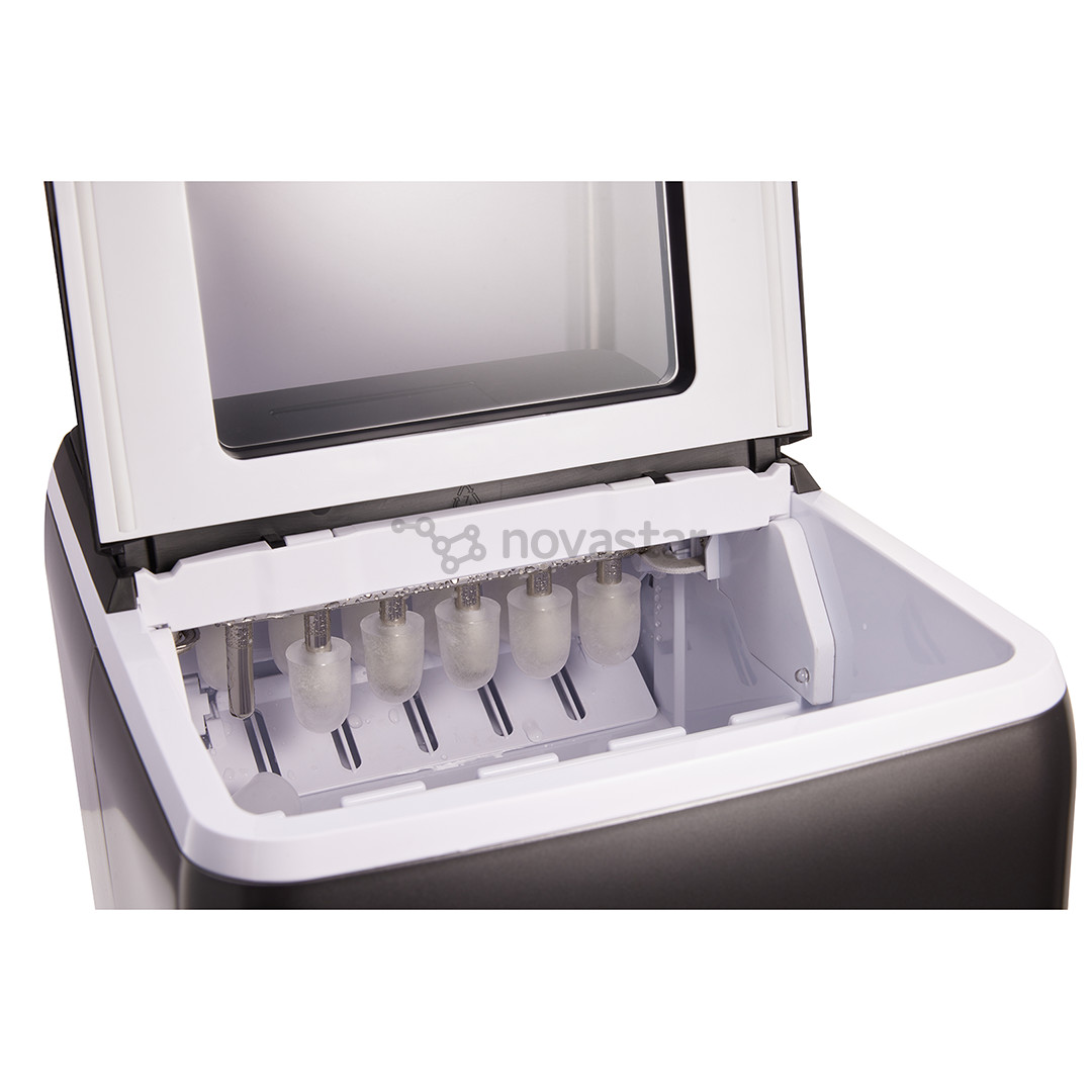 Hisense, 2.8 L, black - Ice maker