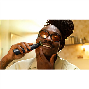 Philips OneBlade Pro 360 Veidui + kūnui, pilkas - Kūno ir barzdos skustuvas