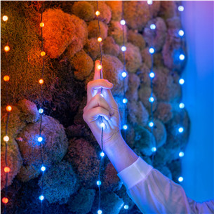 Twinkly Candies Pearls, RGB, 200 светодиодов, USB-C, 12 м, зеленый - Умная гирлянда