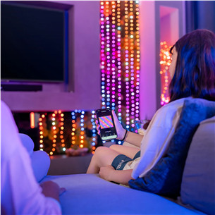 Twinkly Candies Pearls, RGB, 200 светодиодов, USB-C, 12 м, зеленый - Умная гирлянда