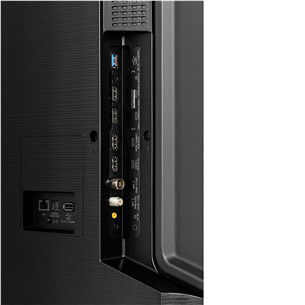 Televizorius Hisense E7NQ PRO, 75'', 4K UHD, QLED, juodas