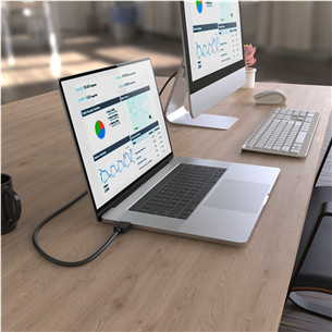 Laidas Hama DisplayPort, DP 1.2, 3 m