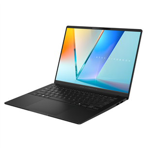 Nešiojamas kompiuteris Asus Vivobook S 14 OLED, 14'', 120 Hz, 3K, OLED, Ryzen AI 9, 24 GB, 1 TB, juodas