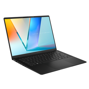 Nešiojamas kompiuteris Asus Vivobook S 14 OLED, 14'', 120 Hz, 3K, OLED, Ryzen AI 9, 24 GB, 1 TB, juodas