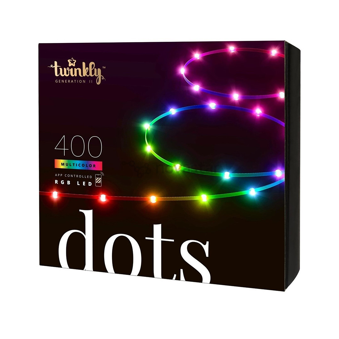 Twinkly Dots, 400 LED, IP20, 20 m, transparent - Smart Lights