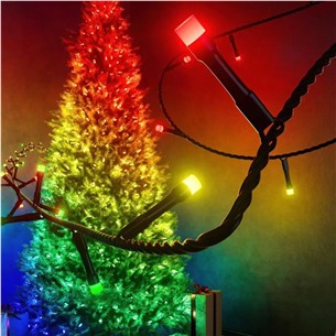 Išmanioji girlianda Twinkly Strings 750 (Multicolor edition), 750 LED, 60 m, IP44, juoda