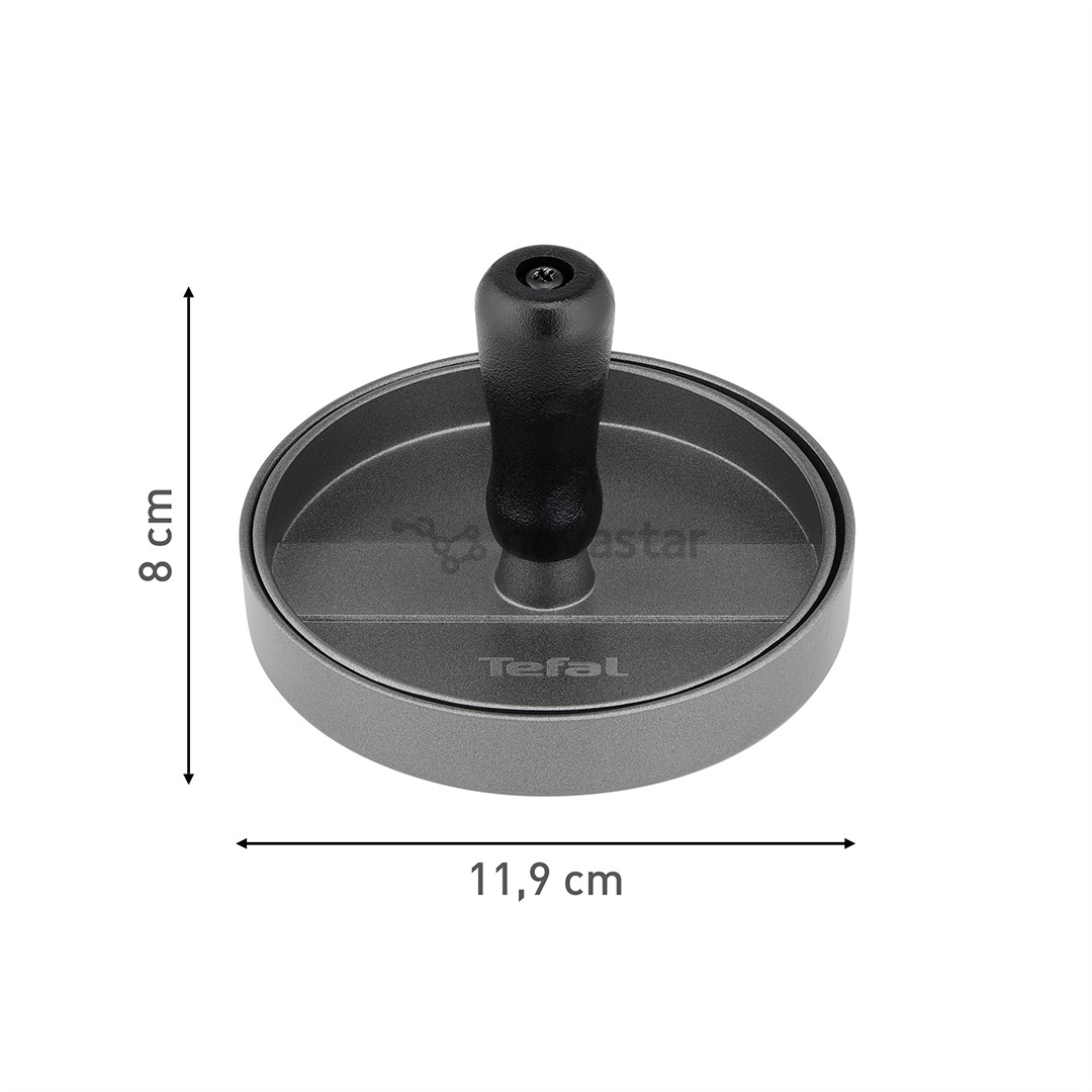 Tefal, juodas - Mėsainių slėgtuvas