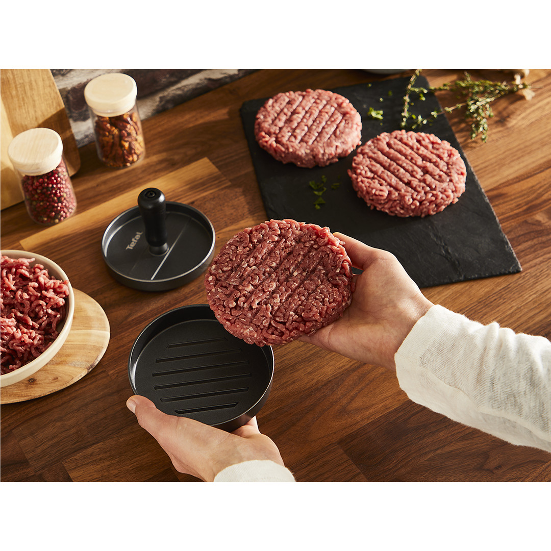 Tefal, juodas - Mėsainių slėgtuvas