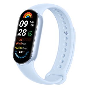 Išmanusis laikrodis Xiaomi Smart Band 9, mėlynas