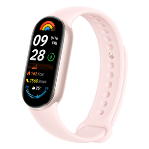 Išmanusis laikrodis Xiaomi Smart Band 9, rožinis