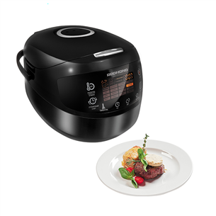 Redmond, 5 L, 1000 W, rusu kalba, juodas - Multifunkcinis puodas