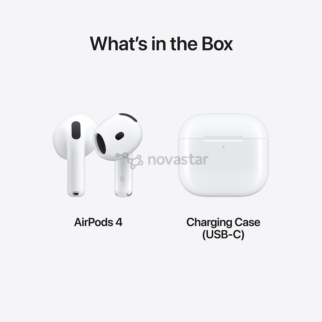 Apple Airpods 4 ANC, белый - Беспроводные наушники