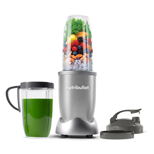 Blenderis Nutribullet Pro, 900 W, 0,95 L, sidabro spalvos NB907S
