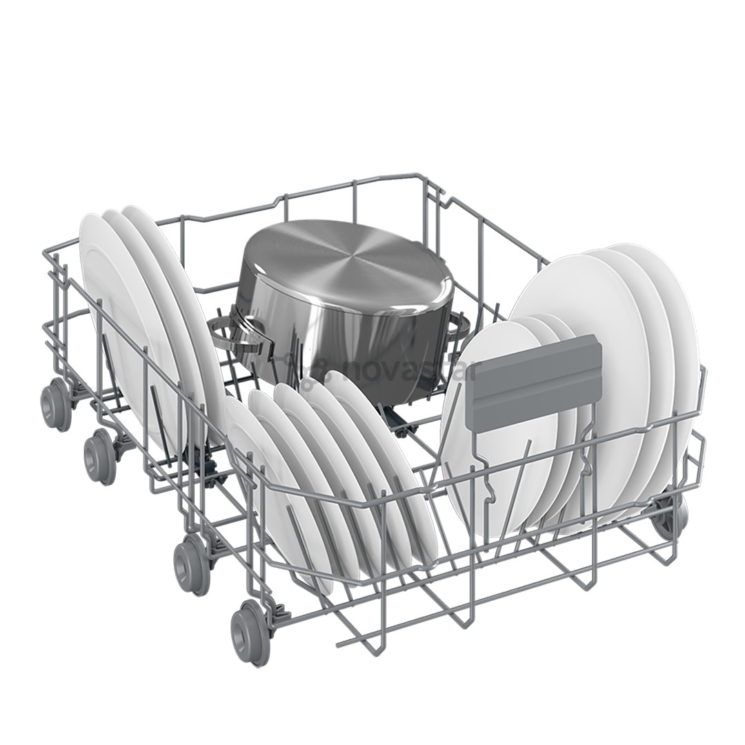 Beko, 10 комплектов посуды, серебристый - Отдельностоящая посудомоечная машина