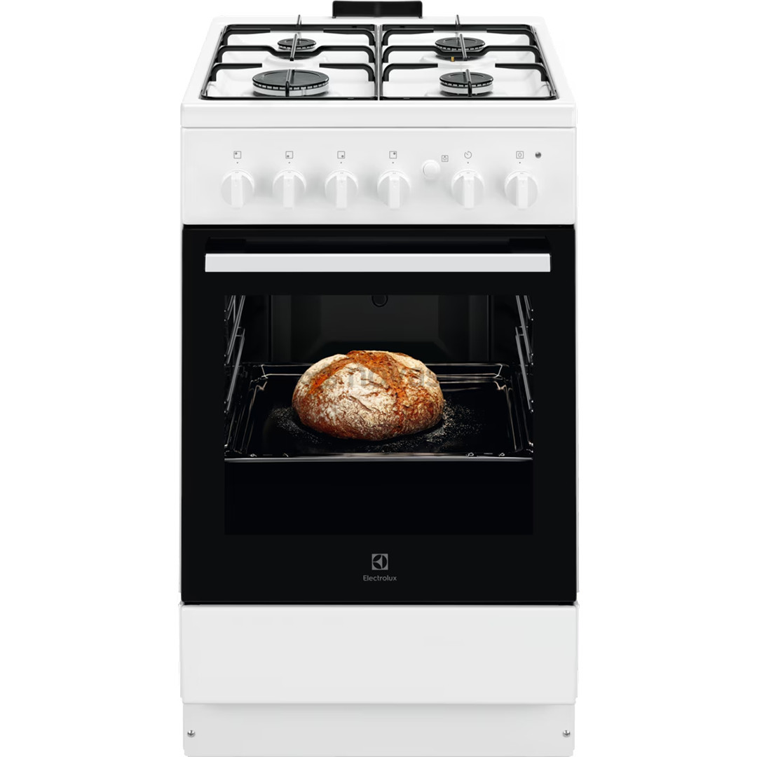 Viryklė Electrolux, 59 L, plotis 50 cm, balta