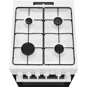 Viryklė Electrolux, 59 L, plotis 50 cm, balta