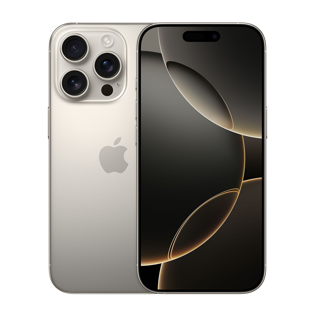 Apple iPhone 16 Pro, 128 GB, natural titanium - Smartphone