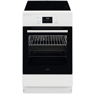 AEG 6000 Series SteamBake, 58 л, ширина 50 см, белый - Индукционная плита CIB56491BW